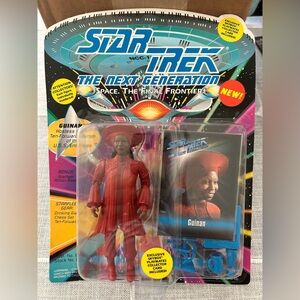 1993 Star Trek Next Generation Guinan Action Figure - NOS